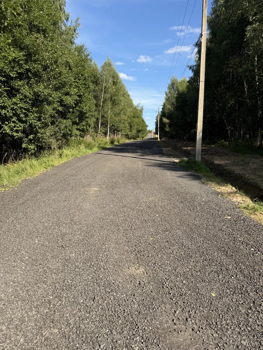Проезд вдоль леса